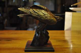   Walter T. Matia Listed Original Bronze Eagle Animal Sculpture  