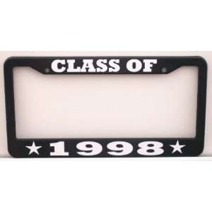  CLASS OF 1998 License Plate Frame Automotive
