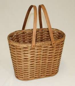 Amish Handcrafted Woven Reed Baskets  
