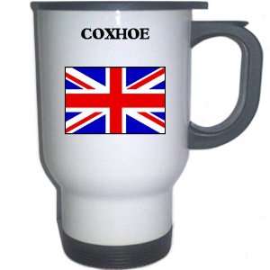  UK/England   COXHOE White Stainless Steel Mug 