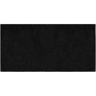 House, Home and More Outdoor Turf Rug   Black   10 x 20 