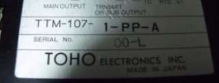TOHO NEO 07 Temperature Controller TTM 107 1 PP A  
