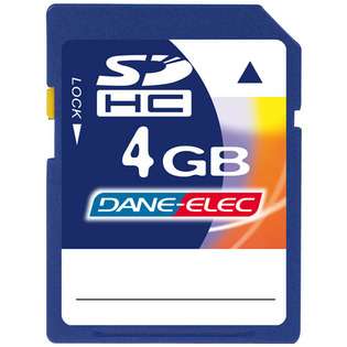   Card 4GB Secure Digital High Capacity (SDHC) Memory Card 
