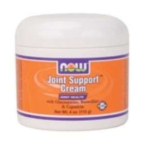 Joint Support Cream 4 Oz (with Glucosamine, Boswellin, & Capsaicin 