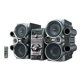 CD Stereo Stereo System with USB Input, 500W Total Power  JVC 