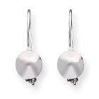 VistaBella 925 Sterling Silver Round Ball Drop Dangle Earrings