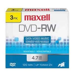  Maxell Corporation of America, MAXE 635123 DVD RW 8cm 1 