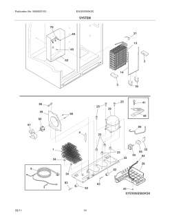 Electrolux Refrigerator System Parts