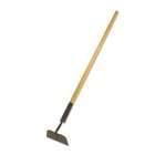 Bully Tools 92355 6 1 2 x 4 1 2 Inch Wide Garden Hoe With Ash Handle