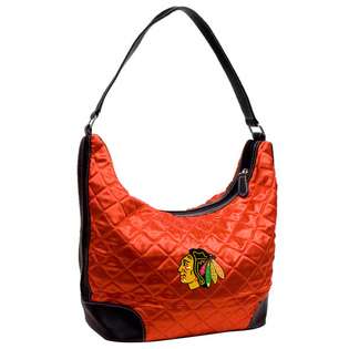 Little Earth Chicago Blackhawks Quilted Hobo Purse