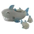   Toys Rubber Shark Family Bathtub Pals   Floating Bath Tub Toy