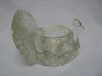 Avon Turkey Clear Glass Candle Holder Votive or Taper  