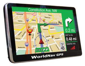 WorldNav Truck GPS 7 Inch High Resolution and New Maps 745311740060 
