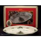 Spode Christmas Tree Bless This Home Tray