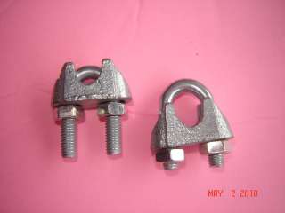 Guide Wire Clamps for CB HAM Radio Antenna towers  