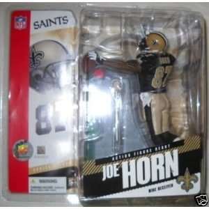  Joe Horn #87 Black Jersey New Orleans Saints 6 Inch Action 