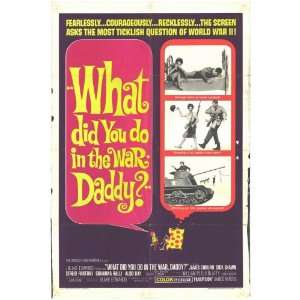 What Did You Do in the War Daddy (1966) 27 x 40 Movie Poster Style A 