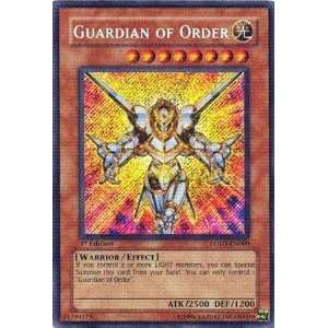   Guardian of Order [ LODT EN000 Unlimited Secret Rare ] Toys & Games
