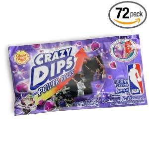 Crazy Dips with Power Rocks Grape Candy, 0.42 Ounce Packages (Pack of 