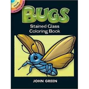  Bugs Stained Glass Coloring Book (Dover Stained Glass 