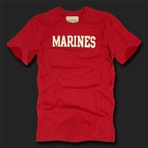  MARINES RED T SHIRT SHIRT SHIRTS U.S. MILITARY SIZE 