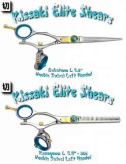   30t Double Swivel Hair Shears Haircutting Scissors Combo  