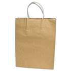 Cosco 091566 Premium Large Brown Paper Shopping Bag, 50/box (includes 