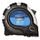 Century Drill and Tool 72842 Power Tape Measure with Grip, 25 Foot