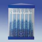   Lite Club Pack of 45 Bright Blue and White Chanukah Menorah Candles 6