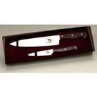 JB Outman Bonneval Rosewood Full Tang Paring and Chefs Knife