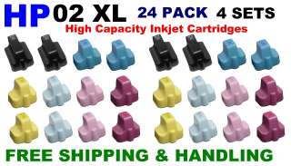 for HP 02XL Photosmart Ink Cartridges *24 PACK SPECIAL*  