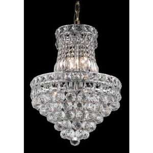 Tranquil 14 6 Light Chandelier with Crystal Finish Chrome, Crystal 