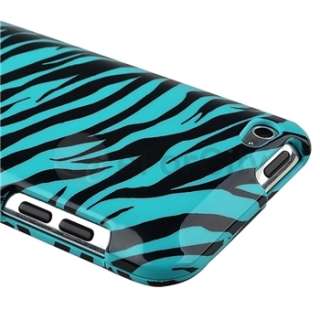 Baby Blue Zebra Case Cover for iPod Touch 4th Gen 4G 4  
