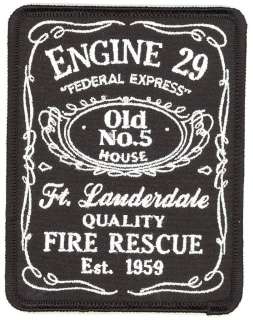   Lauderdale Fire Rescue Engine 29 Federal Express Jack Daniels  