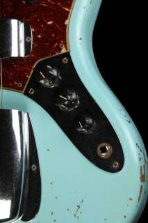   Shop 64 Jazz Bass Heavy Relic Electric Guitar Daphne Blue  