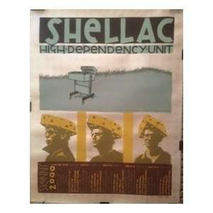  Shellac / High Dependency Unit 2000 Tour poster 