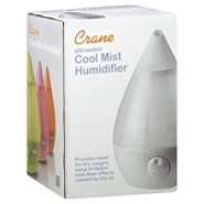 Crane Humidifier, Cool Mist, Ultrasonic, 1 humidifier 