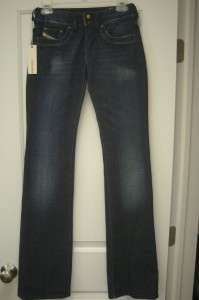 DIESEL RONHAR Dark Wash Bootcut Jeans nwt $189 25  