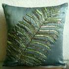   Decorative Pillow Covers   Silk Pillow Cover with SequinsEmbroidery