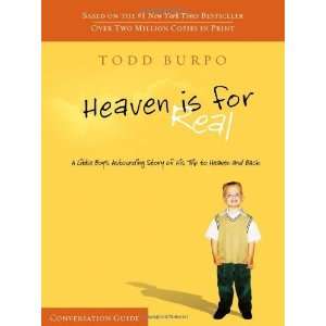  Heaven Is For Real Conversation Guide [Paperback] Todd 