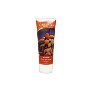  Hand and Body Lotion, Almond, Organic, 8 oz. Beauty