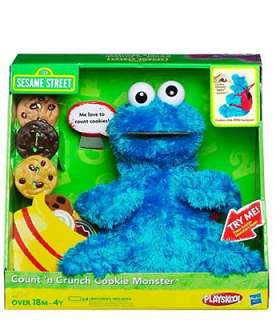   Sesame Street Count n Crunch Cookie Monster   Hasbro   