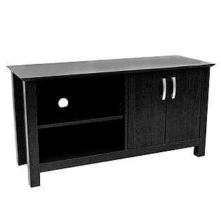 44 in. Wood TV Console   Black  Walker Edison For the Home Media Room 