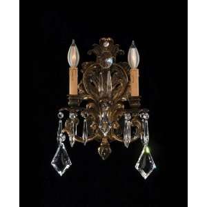  Savoy House 9 440 2 175 2 Light Century Crystal Bronze 