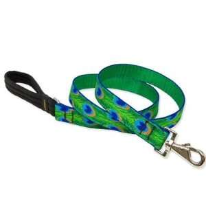    Lupine Nylon Dog Leash 4 foot x 1 inch Tail Feathers