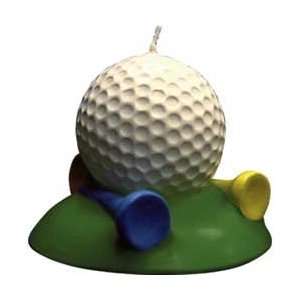  Tee Time Golf Molded Candle