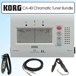 Korg CA40 Advanced Solo Chromatic Tuner with Large High precision LCD 