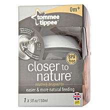 Tommee Tippee 1 Pack Closer to Nature Bottle 5 oz.   Tommee Tippee 