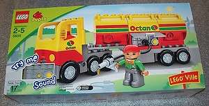 LEGO / DUPLO 5605 TANK TRUCK / SEMI NEW in box  