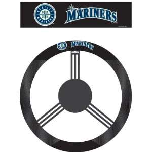 Seattle Mariners POLY SUEDE STEERING WHEEL COVER